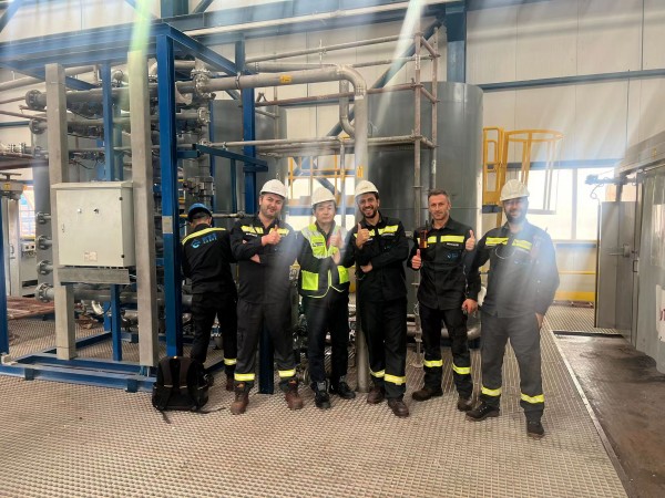 La tecnologia di recupero nichel-cobalto di Sunresin è rimasto atterrato in Turchia